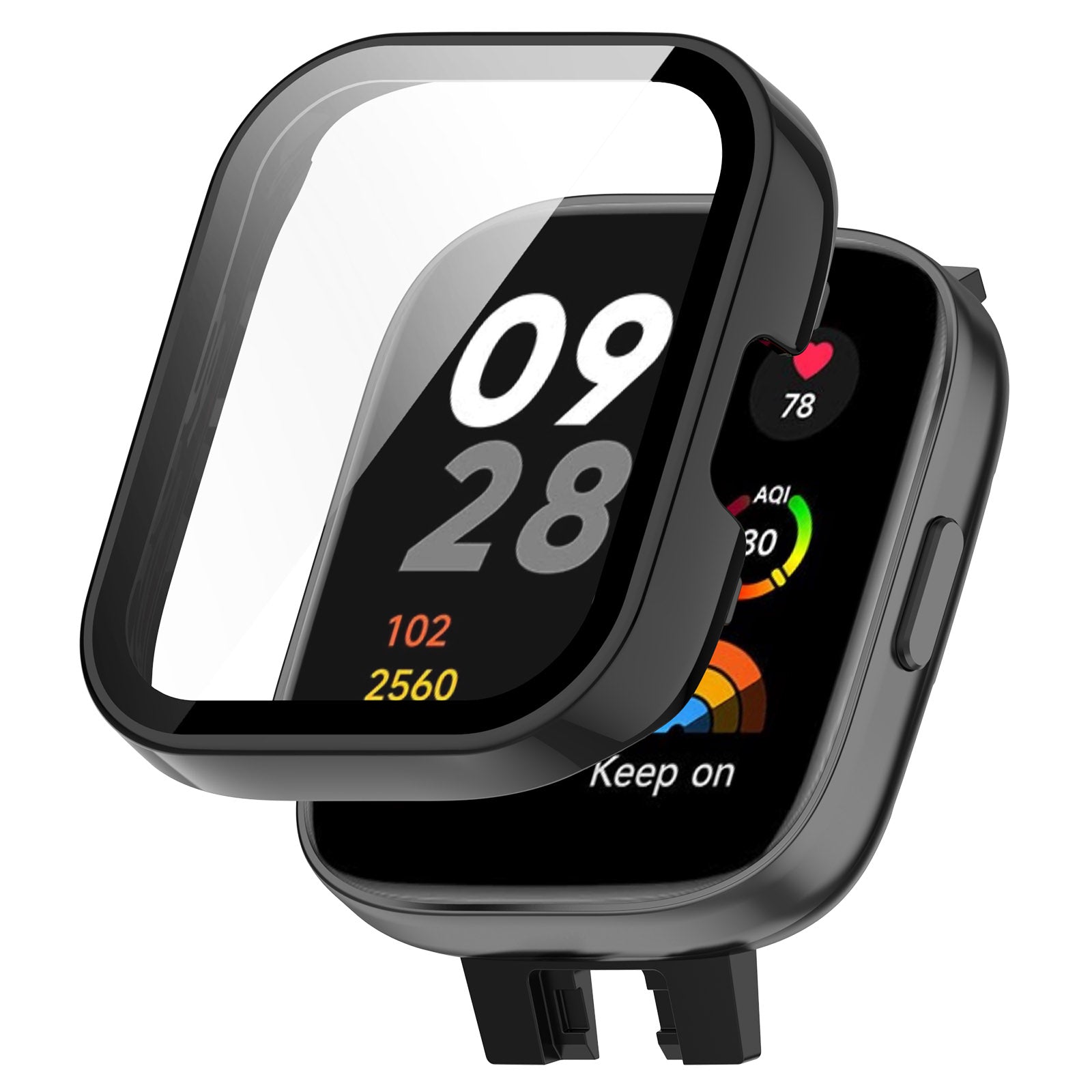 For Xiaomi Redmi Watch 3 PC Protective Case with Tempered Glass Screen Protector Smart Watch Anti-Fall Cover For Xiaomi Redmi Watch 3 PC Protective Case with Tempered Glass Screen Protector Smart Watch Anti-Fall Cover
